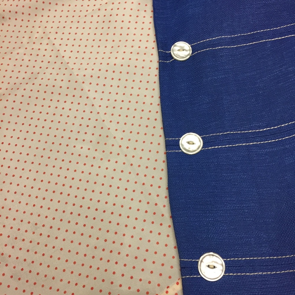 VINTAGE dress JACKET 💙 - Picture 6 of 8